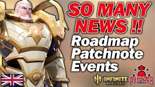 Patchnote, Roadmap, Events, Rework - SO MANY NEWS !! [Infinite Magicraid]