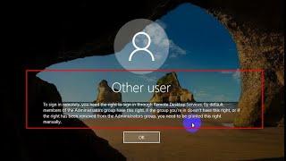 (SOLVED) To sign in remotely, you need the right to sign in through Remote Desktop Services windows