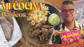 Rick’s Favorite Básicos: Rice, Beans & Tortillas | Mi Cocina with Rick Martinez