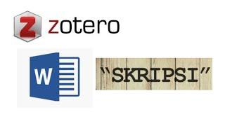 Zotero: Menambahkan Skripsi secara Manual dan Zotero Connector
