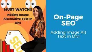 How To Add Image Alternative Text | Divi Image Module
