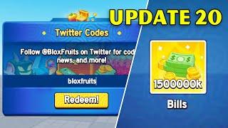 Blox Fruits - All New TWITTER Codes Only for NOOB - Update 20..?