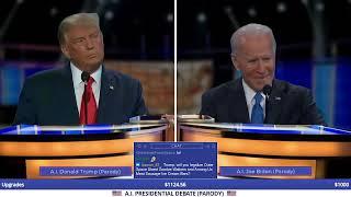 President Debate On Twitch Trump VS Biden AI Extended