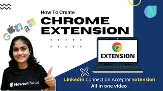 How to make Chrome Extension | Build Linkedin Connection Acceptor Chrome Extension in one video