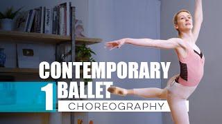 Contemporary Ballet | Follow Along Dance Class | Choreography - Part 1