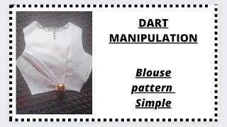 Dart Manipulation Techniques for Flat Patterns#youtubeshorts #patternmaking