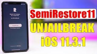 SemiRestore11 - Unjailbreak / Restore Your iOS 11.3.1 Jailbroken Device