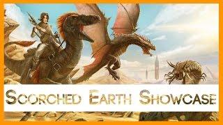 Scorched Earth Map Showcase [4K 60FPS] - ARK: Survival Evolved