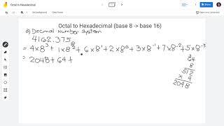 EASY-HOW-TO Octal to Hexadecimal Number Conversion