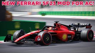 NEW Sim Dream Ferrari SF23 Mod for AC!