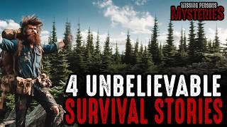 4 UNBELIEVABLE WILDERNESS SURVIVAL STORIES!