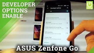 Developer Options ASUS Zenfone Go - Enable USB Debugging