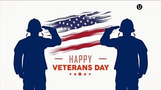 Happy Veterans Day USA l Greetings from utravel.com l 2024