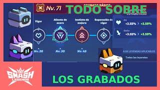 ¿Qué son los grabados?¿Qué opino de ellos? - Smash Legends [gameplay castellano]