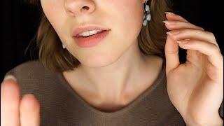 ASMR Face Touching & Hand Movements  Relaxing Personal Attention for Sleep