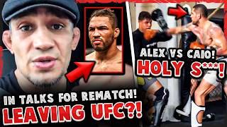 Tony Ferguson LEAVING UFC + REMATCH w/ Kevin Lee!? *FOOTAGE* Alex Pereira SPARS Caio Borralho