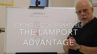 Strong Digital Signatures: The Lamport Advantage