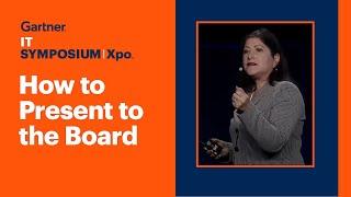 A Practical Approach to Presenting to the Board of Directors for CIOs