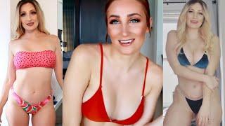 Bikini Try On Haul | Best Of Holly Wolf