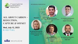 2023 3rd Annual Decarbonization in Shipping Forum - All about Carbon – Reduction, Capture & Offset