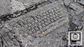 Why is a Fossilised Keyboard in this Pavement? | Nostalgia Nerd