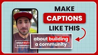 How to create dynamic captions for social clips & podcasts with Descript