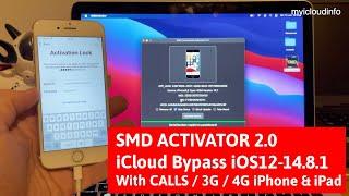 SMD Activator 2.0 icloud bypass with calls for macOS GSM / MEID / Network