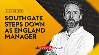 Gareth Southgate steps down as England manager 