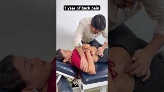 1 year old back pain treatment #ytshort #feed #trend #shortsfeed