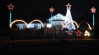 Bang Wil.I.Am   2013 Computerised Melbourne Christmas Lights In Preston