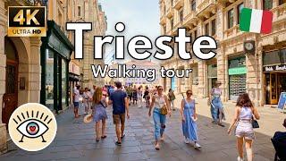 Exploring Trieste on Foot [4K] HDR ️ A Journey through the Jewel of the Adriatic with Subtitles