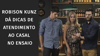 Robison Kunz dá dicas de atendimento ao casal no ensaio