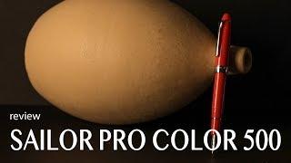 Stilografica Sailor Pro Color 500 recensione