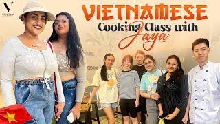 Vietnamese Cooking Class With Jaya ️ | Fun Day With My Daughter | Vanitha Vijaykumar