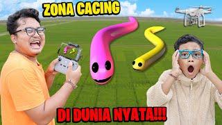 DRONE MEREKAM NAMPAK ZONA CACING DI DUNIA NYATA!!! SEMUA LENYAP DIMAKAN CACING!!!