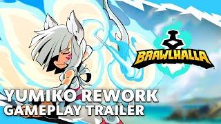 Brawlhalla Yumiko Rework 2025 - Gameplay Trailer