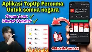 NEW UPDATE !! APLIKASI TOPUP PERCUMA UNTUK SEMUA NEGARA | CARA DAPAT TOPUP FREE 2020