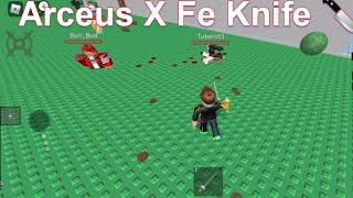 Arceus X Fe Knife Grab  Script 