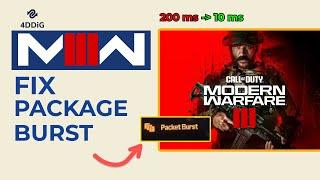 [3 MINS] MW3 PACKET BURST PC FIX | How To Fix COD MW3 Packet Burst Loss Issue On Steam & Battlenet