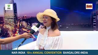 Natalia Romanenko ED FIABCI Russia at NAR India Convention 2018- Entrepreneurs Talk