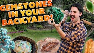 Gemstones in Your Backyard! | Amethyst, Opal, Garnet, and more!