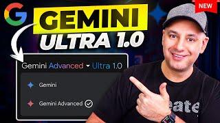 Google Just Released Gemini Advanced - Powered by Gemini Ultra 1.0