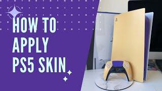 How to apply your PS5 Skin | LaboTech LA Lakers PS5 Skin Tutorial