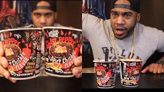 (x2) GHOST PEPPER NOODLES CHALLENGE.