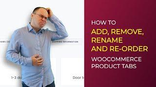 Woocommerce Custom Tabs - How to Create & Manage Woocommerce Product Tabs