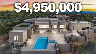 Inside a $4,950,000 Scottsdale Arizona Modern SMART HOME