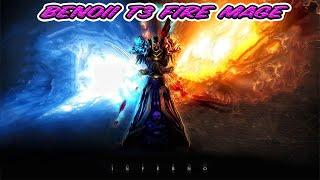 Classic WoW T3 Fire Mage PvP Crit Montage HD