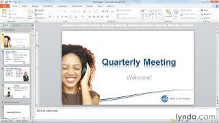 PowerPoint Tutorial - Customize PowerPoint layouts and templates