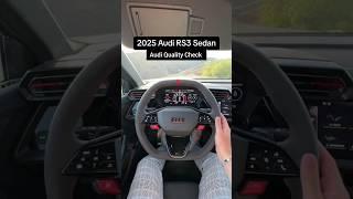 2025 Audi RS3 Sedan Price €68,000