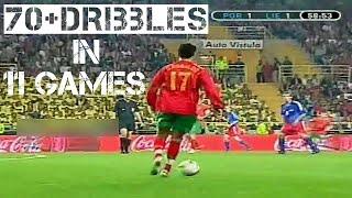 All Dribbles Of Cristiano Ronaldo With Portugal in 2005 | 70+ Dribbles